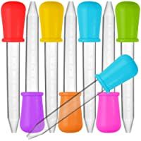 Senhai - Pipetas de silicona y plástico- 8 unidades- cuentagotas de transferencia- con punta de bombilla- para dulces…